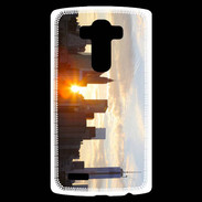 Coque Personnalisée Lg G4 Couché de soleil sur Manhattan