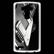 Coque Personnalisée Lg G4 Guitare en noir et blanc