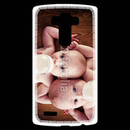 Coque Personnalisée Lg G4 Bébés avec biberons