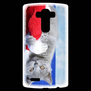 Coque Personnalisée Lg G4 Chat Noël 6
