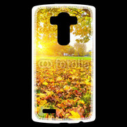 Coque Personnalisée Lg G4 Paysage d'automne ensoleillé