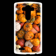 Coque Personnalisée Lg G4 fond de citrouilles automne