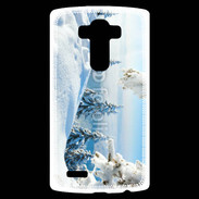 Coque Personnalisée Lg G4 Paysage hiver 