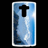 Coque Personnalisée Lg G4 Montagne enneigée