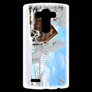 Coque Personnalisée Lg G4 Chalet enneigé 2