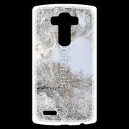 Coque Personnalisée Lg G4 Forêt enneigée