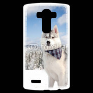 Coque Personnalisée Lg G4 Husky hiver 2