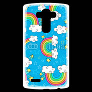Coque Personnalisée Lg G4 Ciel Rainbow