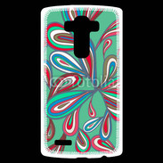Coque Personnalisée Lg G4 Fond Hippie en vert 