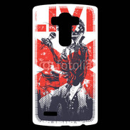 Coque Personnalisée Lg G4 Tête de mort en concert live