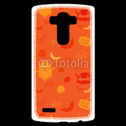 Coque Personnalisée Lg G4 Fond Halloween 1