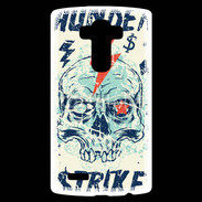 Coque Personnalisée Lg G4 Tête de Mort Thunder Strike