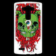 Coque Personnalisée Lg G4 Tête de Mort Zombie 15
