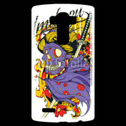 Coque Personnalisée Lg G4 Tête de Mort Samouraï
