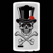 Coque Personnalisée Lg G4 Tête de Mort avec classe