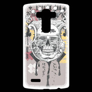 Coque Personnalisée Lg G4 Tête de Mort Skull King