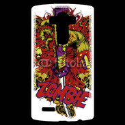 Coque Personnalisée Lg G4 Tête de Mort Zombie 35
