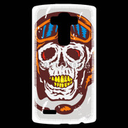 Coque Personnalisée Lg G4 Tête de mort pilote