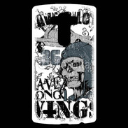 Coque Personnalisée Lg G4 Pilote Tête de mort