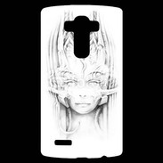 Coque Personnalisée Lg G4 Guerrière en dessin 10