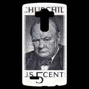 Coque Personnalisée Lg G4 Timbre Churchill USA 