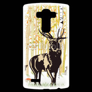 Coque Personnalisée Lg G4 Illustration de cerf 5