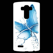 Coque Personnalisée Lg G4 Papillon en eau