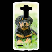 Coque Personnalisée Lg G4 Chiot Rottweiler 2