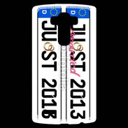 Coque Personnalisée Lg G4 Plaque Just maried