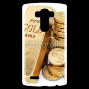 Coque Personnalisée Lg G4 Lingot et pièces d'or