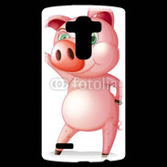 Coque Personnalisée Lg G4 Humour de cochon