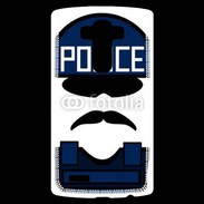 Coque Personnalisée Lg G4 Moustache policier