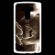 Coque Personnalisée Lg G4 Singe faisant un fuck