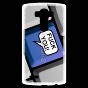 Coque Personnalisée Lg G4 Clavier humour fuck you