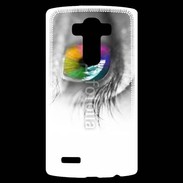 Coque Personnalisée Lg G4 Oeil Multicouleurs 75