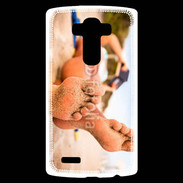 Coque Personnalisée Lg G4 Pieds plage