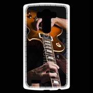 Coque Personnalisée Lg G4 Guitariste 2