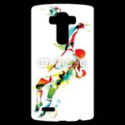 Coque Personnalisée Lg G4 Gardien de football en couleurs 500