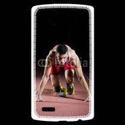 Coque Personnalisée Lg G4 Athlete on the starting block