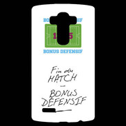 Coque Personnalisée Lg G4 Fin de match Bonus offensif-défensif Blanc