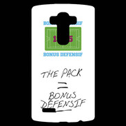 Coque Personnalisée Lg G4 The pack Bonus offensif-défensif Blanc