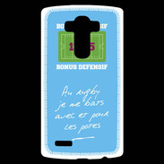 Coque Personnalisée Lg G4 Les potes Bonus offensif-défensif Bleu