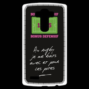 Coque Personnalisée Lg G4 Les potes Bonus offensif-défensif Noir