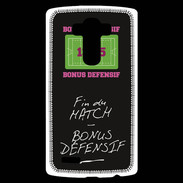 Coque Personnalisée Lg G4 Fin de match Bonus offensif-défensif Noir