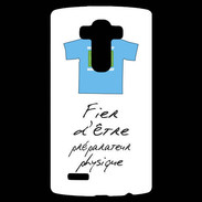 Coque Personnalisée Lg G4 Préparateur physique Bonus offensif-défensif Blanc 2