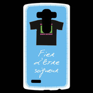 Coque Personnalisée Lg G4 Soigneur Bonus offensif-défensif Bleu 2