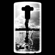 Coque Personnalisée Lg G4 Personnage en noir et blanc PR