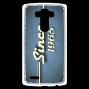 Coque Personnalisée Lg G4 Since 1965 Bleu