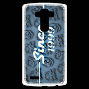 Coque Personnalisée Lg G4 Since crane bleu 1999
