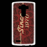 Coque Personnalisée Lg G4 Since crane rouge 1970